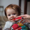 2pack Baby Spoons Red